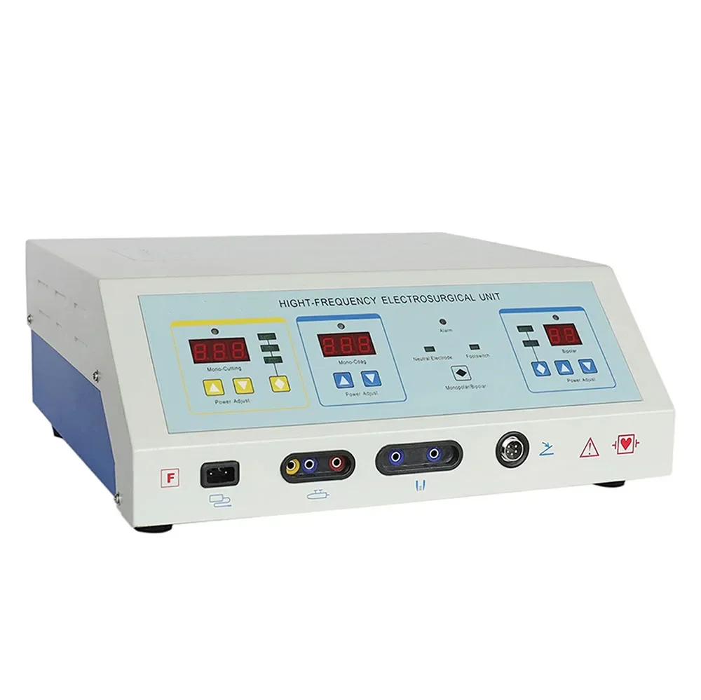 High Frequency 5 Function Electrocautery Machine Electrosurgical Generator Diathermy Machine