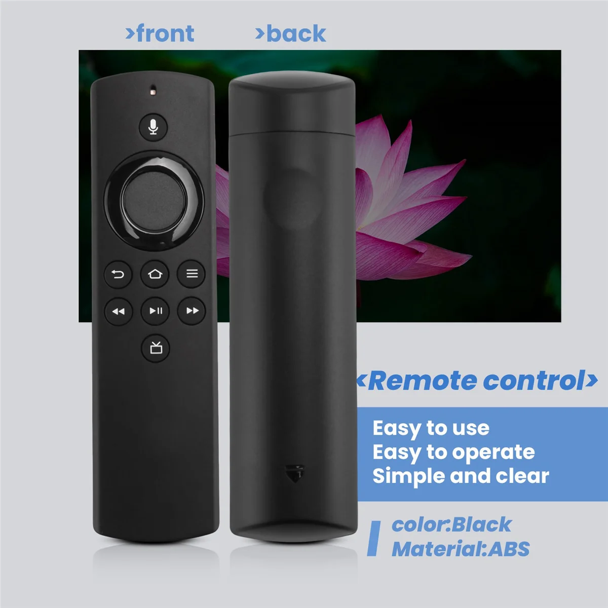 Remplacement de la télécommande vocale, Amazon Fire TV Stick Lite, H69A73, Nouveau