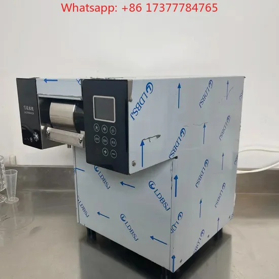 

Available Popular CE Snowflake Machine 220V Snow Making Machine with Screen Display Button Operation