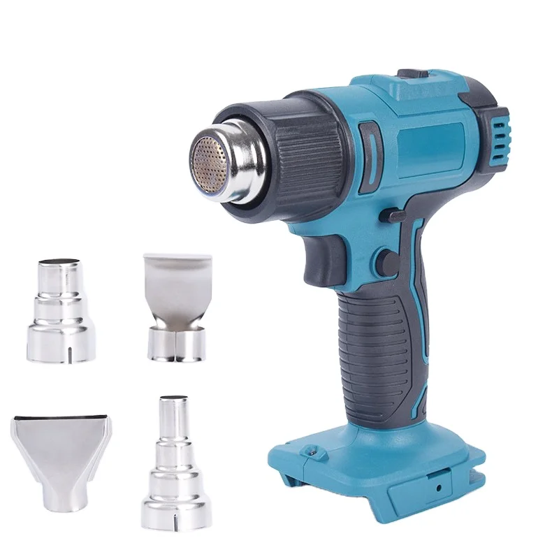 High-Power Rechargeable Lithium-ion Hot Air Welding Gun Digital Display Thermostat Industrial Grade Portable for DIY