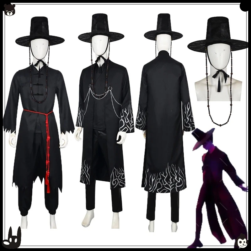 مجموعة أزياء تنكرية للحفلات التنكرية لفيلم ساجا للأولاد K-POP Jinu لحفلات الهالوين التأثيرية للمعرض الهزلي #1