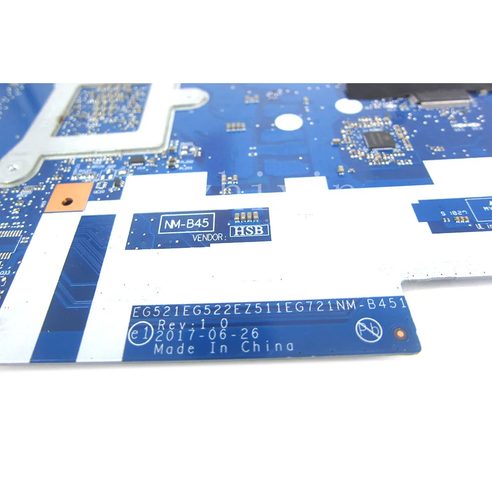 

For Lenovo Ideapad 330-15IKB/17IKB Laptop Motherboard Type 81DE CPU:I3 I5 I7 8Th Gen RAM:4G DDR4 NM-B451 Mainboard Full Test