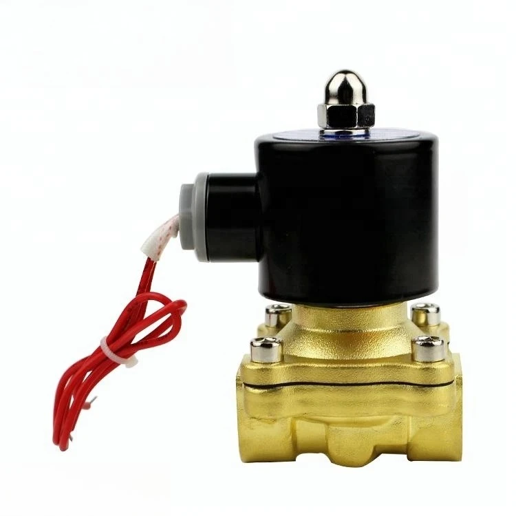 1/2 inch 24V AC brass water inlet control solenoid valve OEM 2W-40