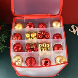 64Grid Baubles Storage Box Christmas Balls Storage Xmas Tree Decorations Divider Toys Storage Box Xmas Party Ornaments Accessory