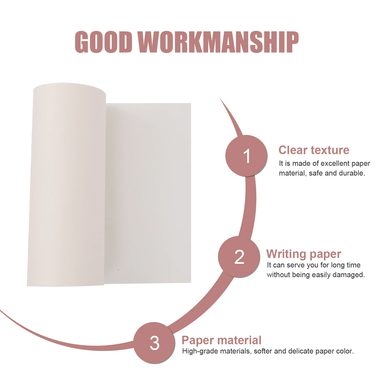 

1 Roll Premium Writing Xuan Paper for Calligraphy Painting Watercolor Brushwork Chinese Art Drawing Rice Paper Sheets