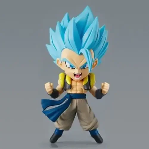 Original Bandai Anime Dragon Ball Gacha Shokugan CHIBI MASTERS Broli Qversion Mini Cartoon Character Ornament Model for Toy Gift