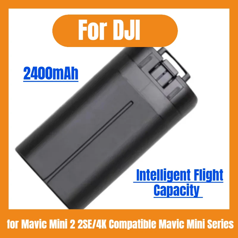 

New High Quality Intelligent Flight Capacity 2400mAh Long Battery Life for Mavic Mini 2 2SE/4K Compatible Mavic Mini Series