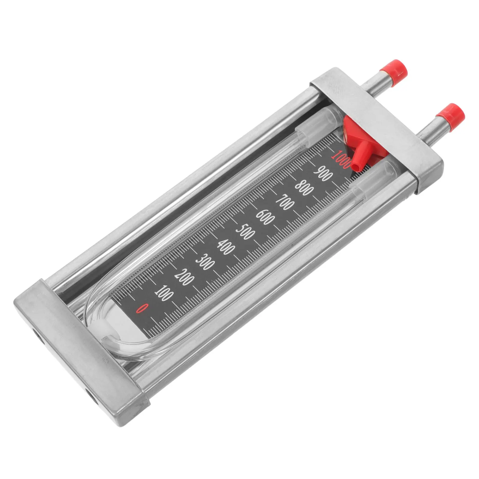 Vacuum Pressure Gauge U-Shaped Manometer 0-1000Pa High Accuracy Stainless Steel Portable Pressure Meter for Laboratory Home Hvac