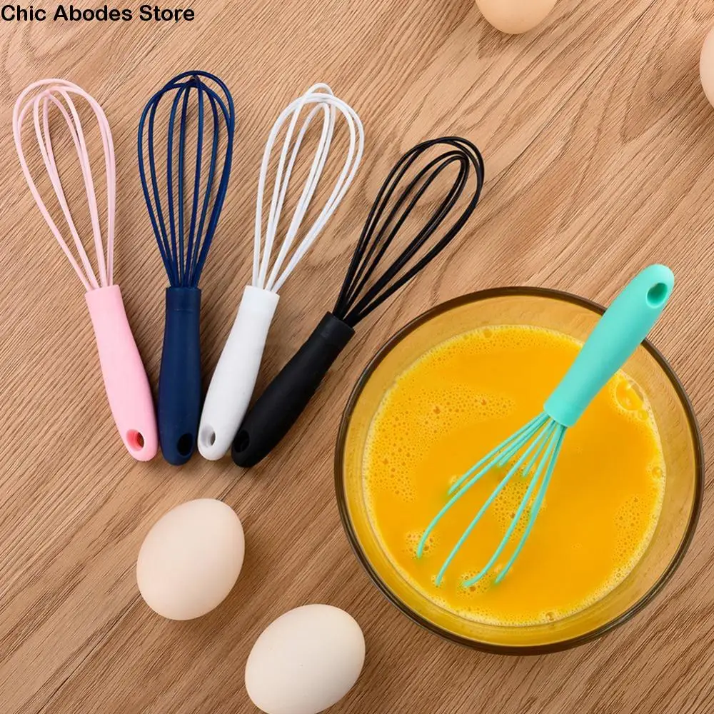 Eco-Friendly Rotary for Chocolate Egg Whisk Egg Agitator Baking Tools Egg Beater Kitchen Utensils Egg Mixer Cream Butter Whisk