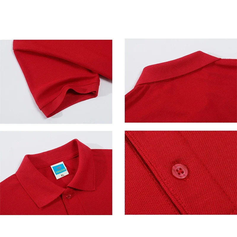 Polo Personnalisé avec Propre Logo pour Homme, Vêtement Brodé, Impression Numérique, à Manches Courtes, Uniformes d'Été