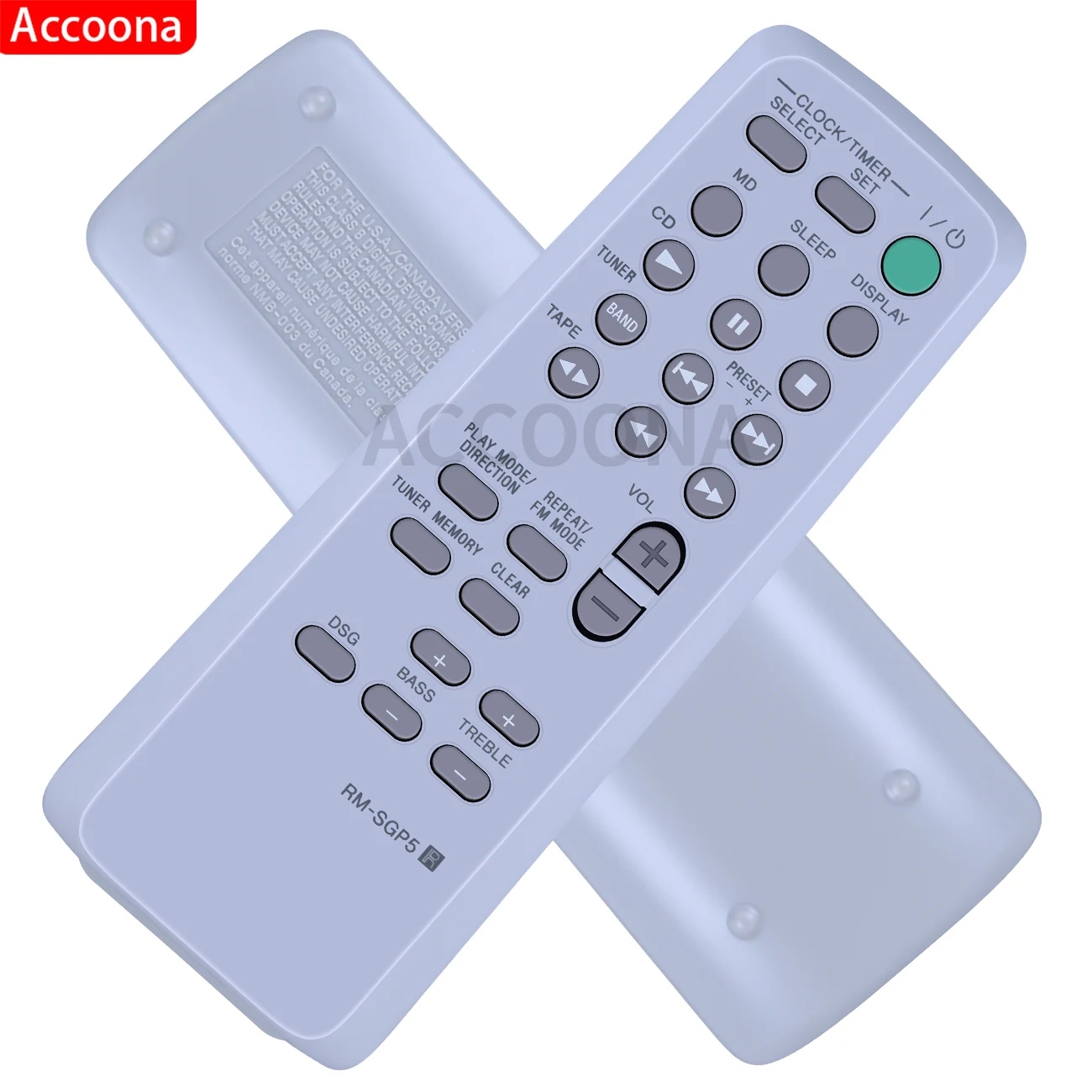 Origianl Remote Control RM-SGP5 for SONY audio system RM-SED1 HCD-ED1 CMT-EP515 CMT-EP505 controller