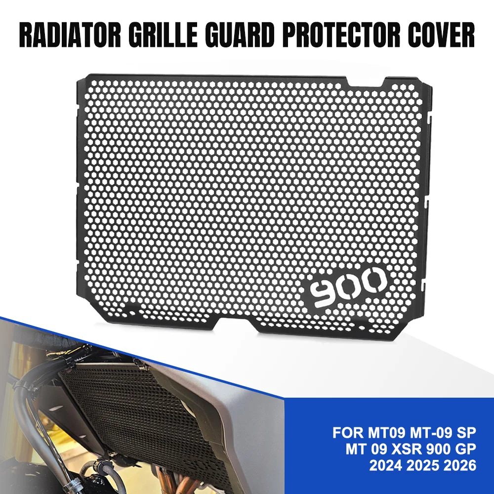 

Решетка радиатора мотоцикла для Yamaha MT09 MT-09 SP MT 09 XSR 900 GP 2024 2025 2026 XSR900 GP, аксессуары, защитная крышка