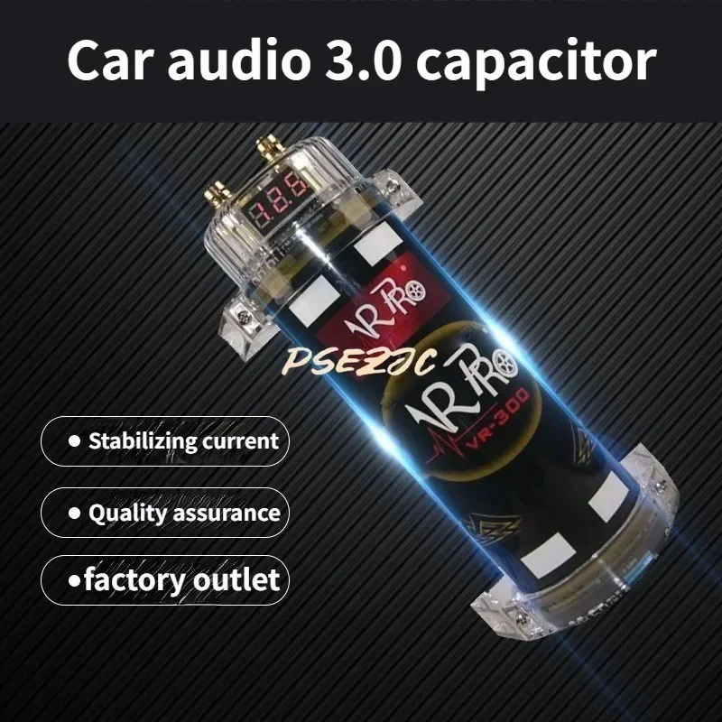 3.0 Car Audio Capacitor Super Car Amplifier Capacitor 3F Farad Capacitor