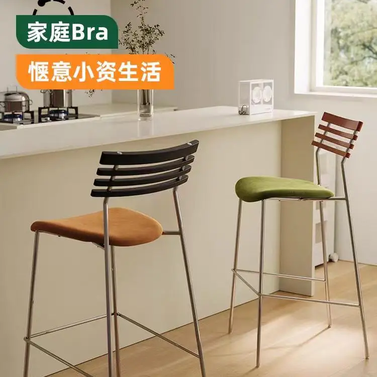 Esszimmerstühle Mid Century Modern Design Massivholz Sessel Home Restaurant Cafe Innenmöbel Meubles De Maison