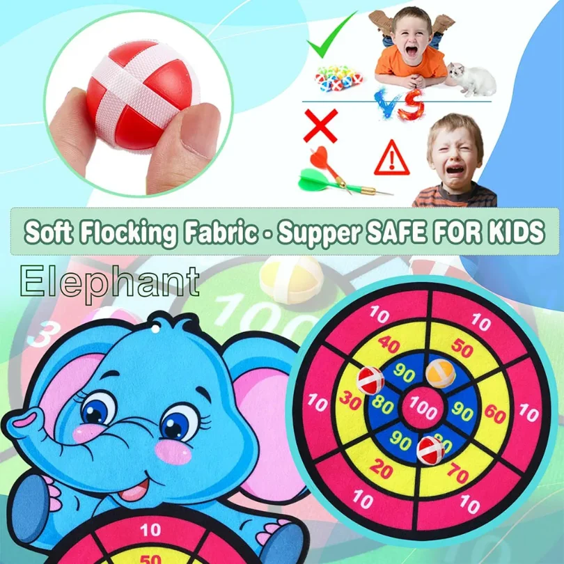 กระดานปาเป้าสำหรับเด็กพร้อมลูก - Party Games Kids Outdoor บทวิจารณ์และราคา
