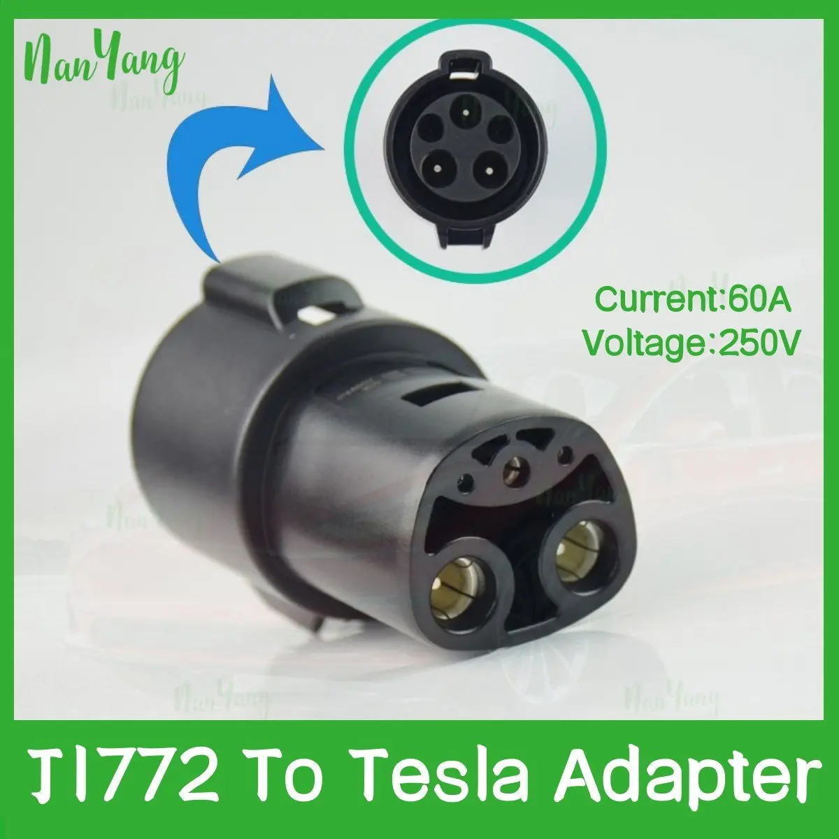 Adaptateur de charge EV, J1772