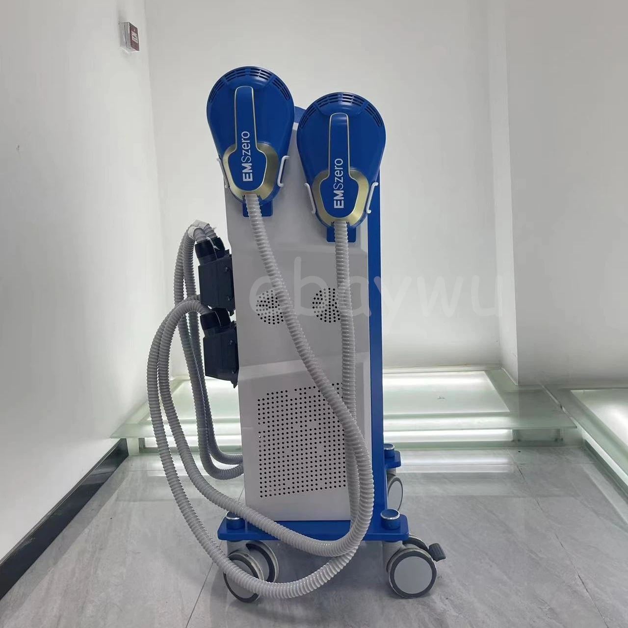 2025 EMSzero 6500 Вт 15 Tesla Neo Черное Золото RF EMS Скульптурная машина Технология похудения жира Стимуляция мышц Скульптура Синий