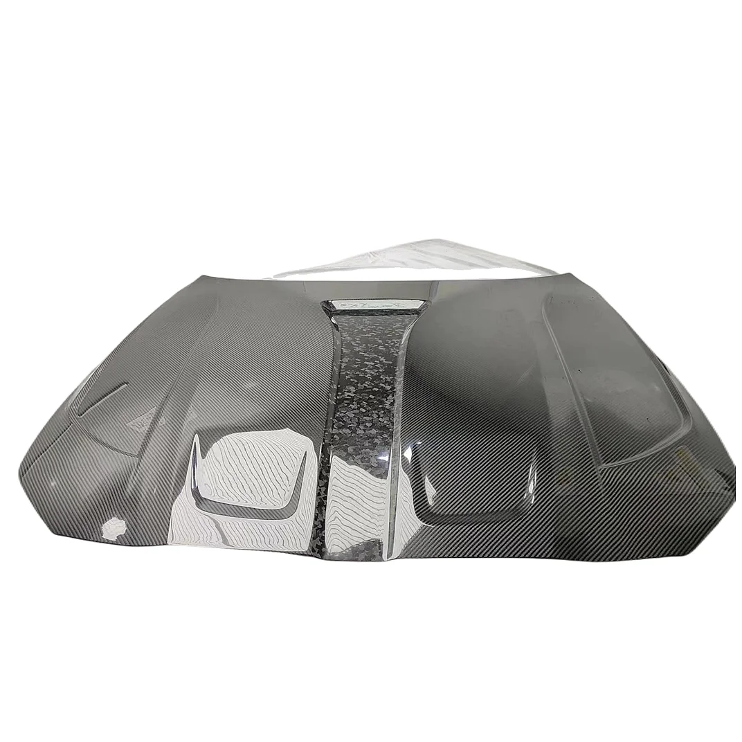 

Передняя крышка капота для BMW M3 G80 M4 G82, сухое углеродное волокно, комплект кузова JM Style, капоты двигателя