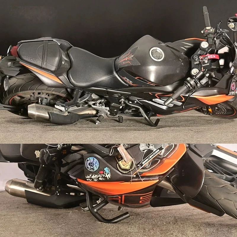

Fit for Loncin VOGE 250RR Crash Bar Anti-fall Bar Bumper Guard Racing Bar Motorcycle Modified Accessories