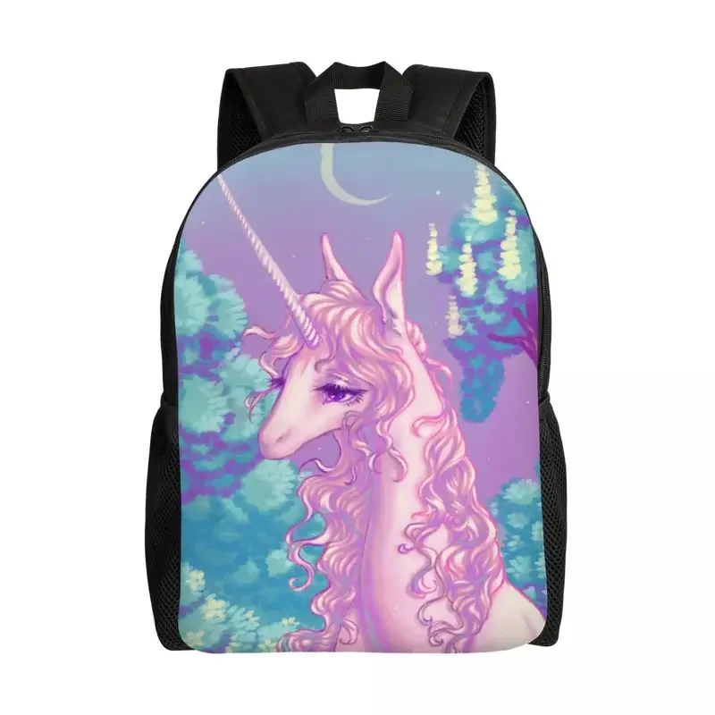 

The Last Unicorn Forest Travel Backpack Women Men School Computer Bookbag College Student Daypack Bags