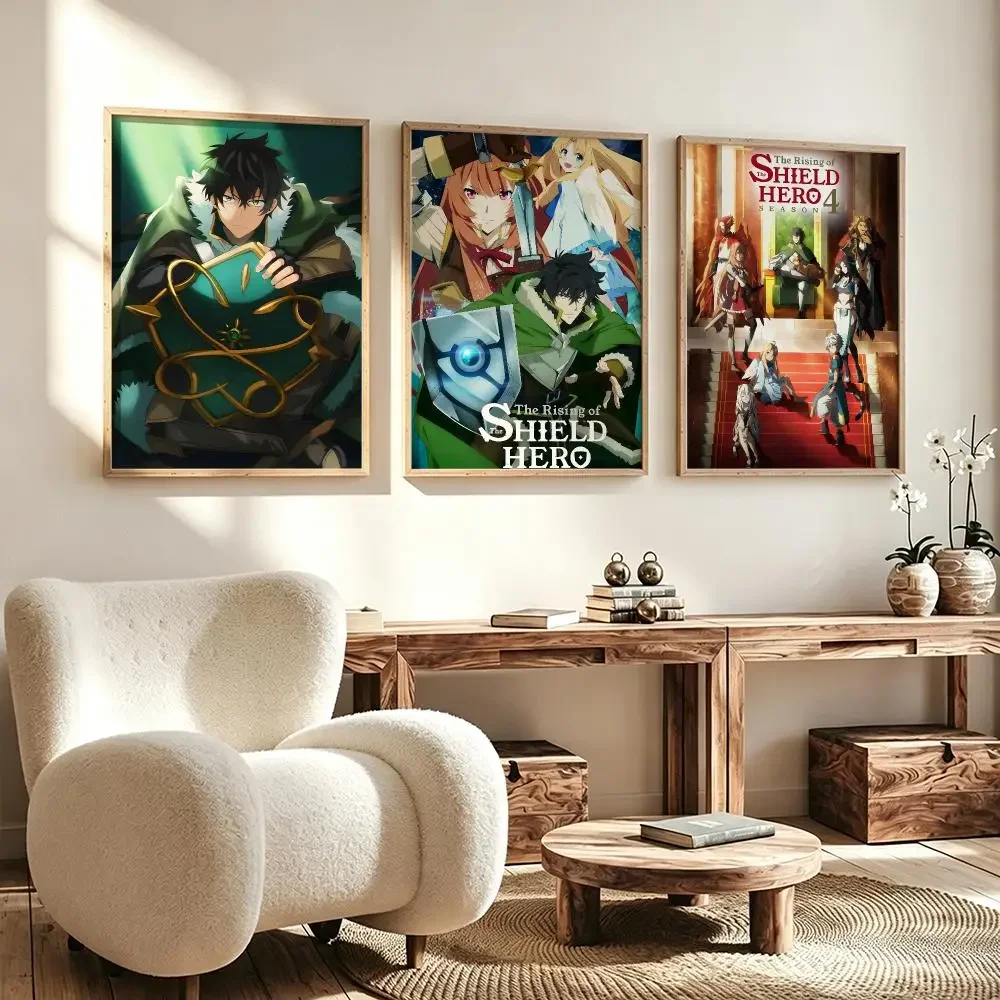 Modern Aesthetic Wall Art Poster anime The Rising of the Shield Hero Poster for Office Home Decor Interior Large Wall Picture