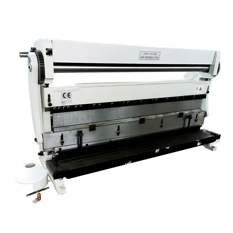 

Mechanical steel angle 3 in 1-1.5 * 1320 combination rolling bending shear 3 in 1 shear brake and roll