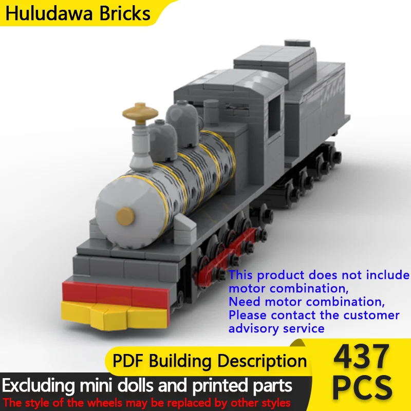 

City Car Model MOC Building Bricks Railway Express Passenger Train Modular Technology Children Holiday Gifts Assemble Toys Suit