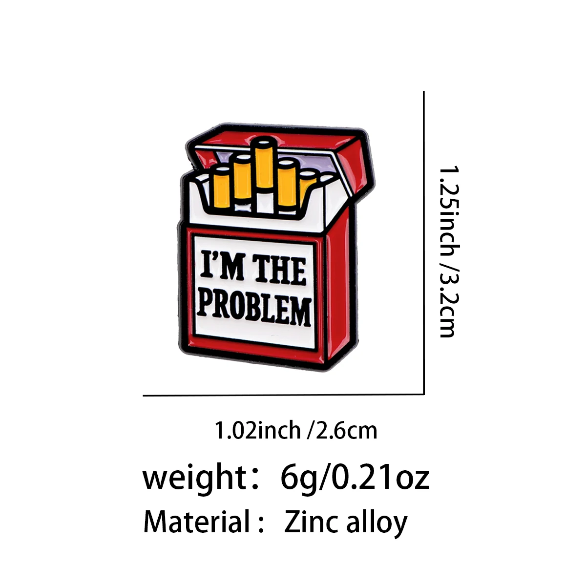 I'M THE PROBLEM Quotes Metal B - Men'S Accessories Quotes review and price