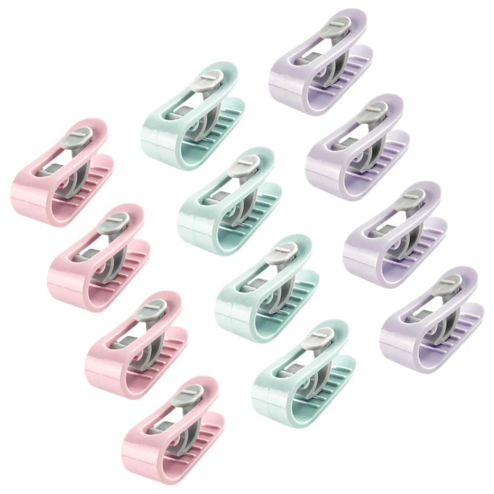 

12pcs Sheet Fixing Quilt Fixators Clamps Quilt Clips Blanket Holder Nonslip Cover Fixators Abs Material Durability