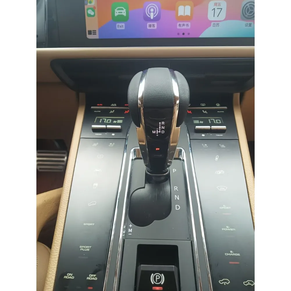 Suitable for interior modification and upgrade of 11-17 Porsche Cayenne cars, illuminated transmission button handle,