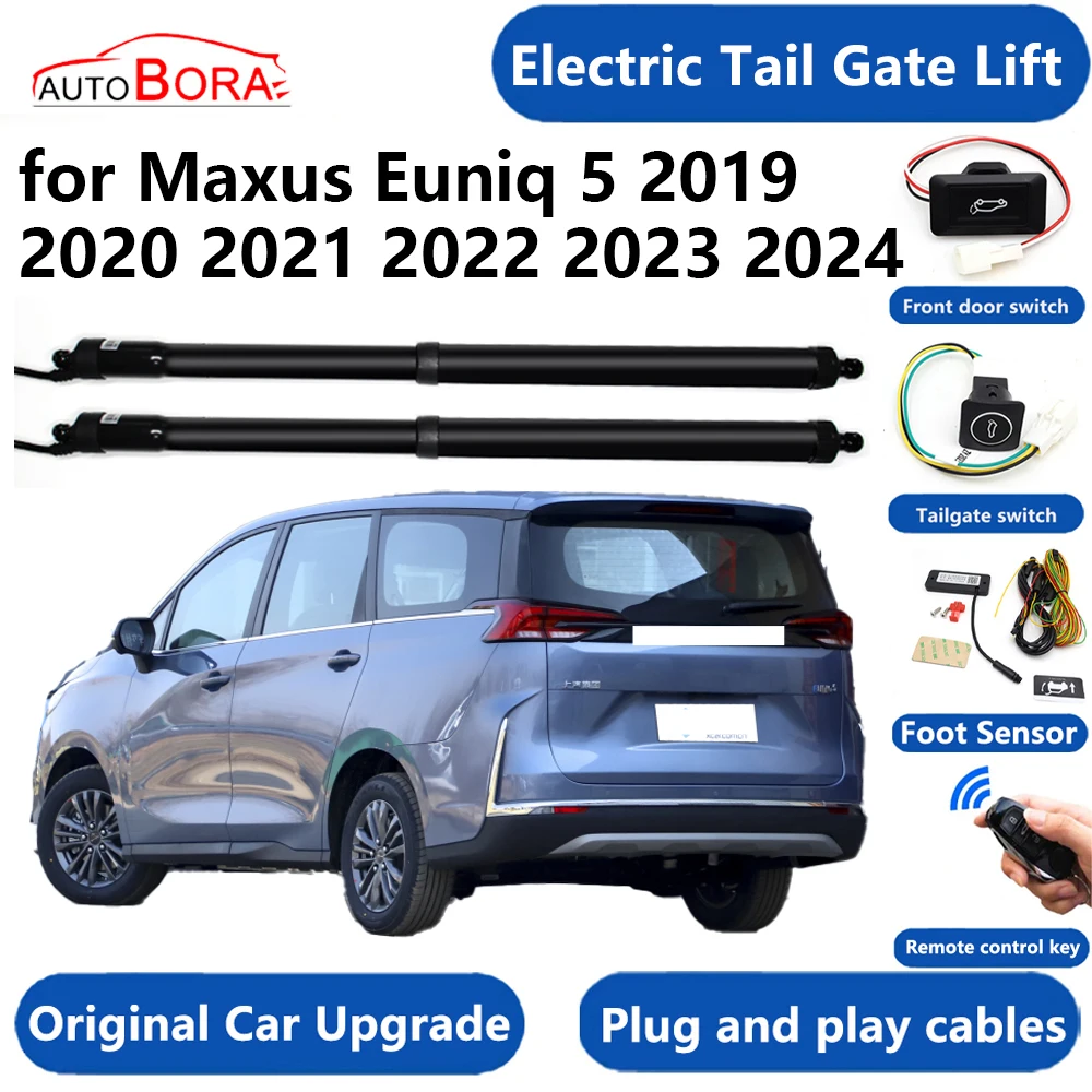 AutoBora Car Electric Tail Gate Lift System Power Liftgate Kit Auto Automatic Tailgate Opener for Maxus Euniq 5 2019~2024