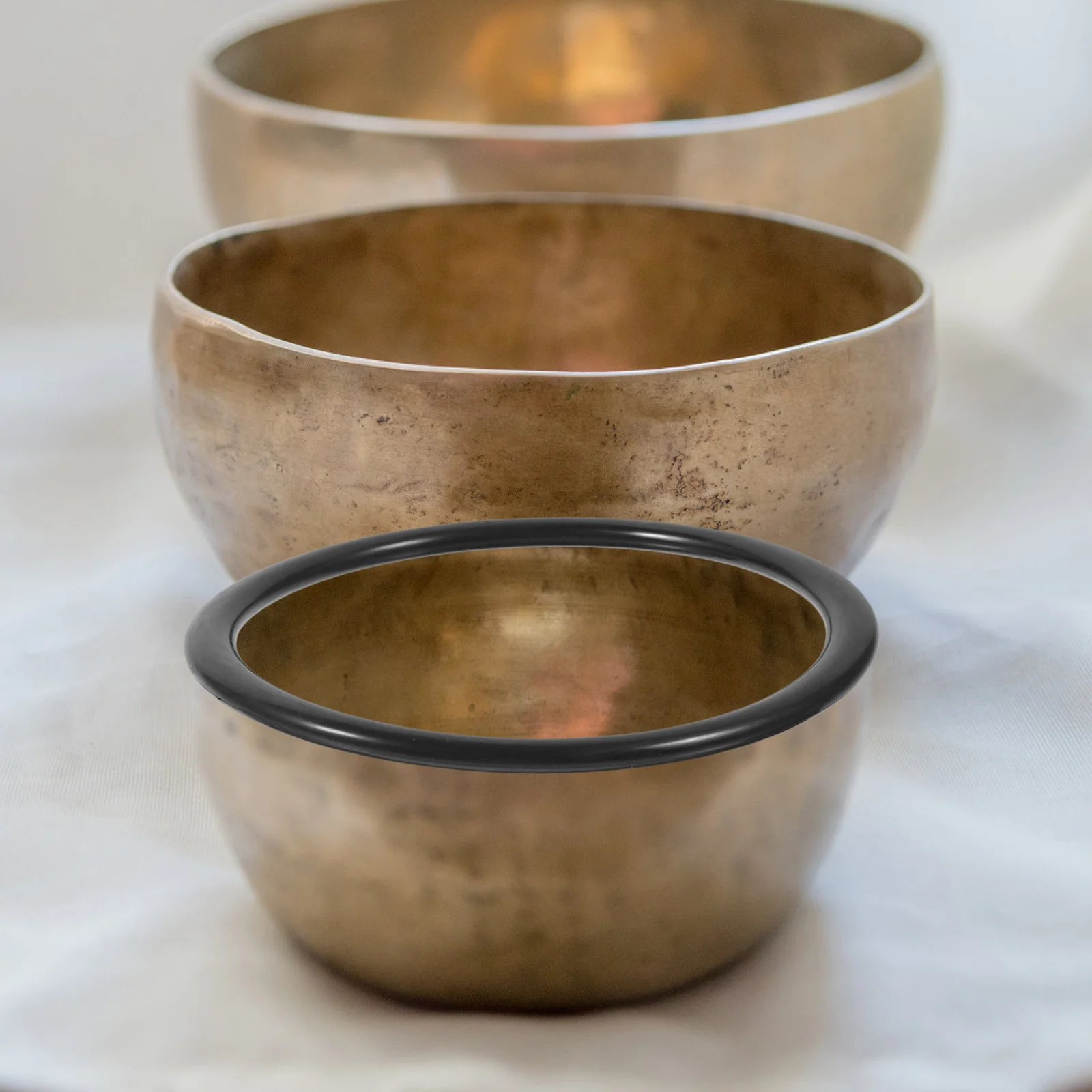 

5 PCS Crystal Bowl Washer Rubber Gasket Singing Bowl Accessory Meditation Cushion Mat Tibetan Bowls Sound Protector