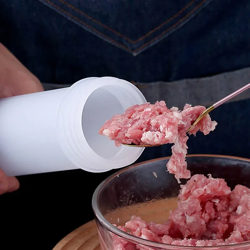Manual Homemade Sausage Stuffer Meat Fillers Machine 1set Sausage Gadgets Sausage Syringe Manual Make Kitchen Tools