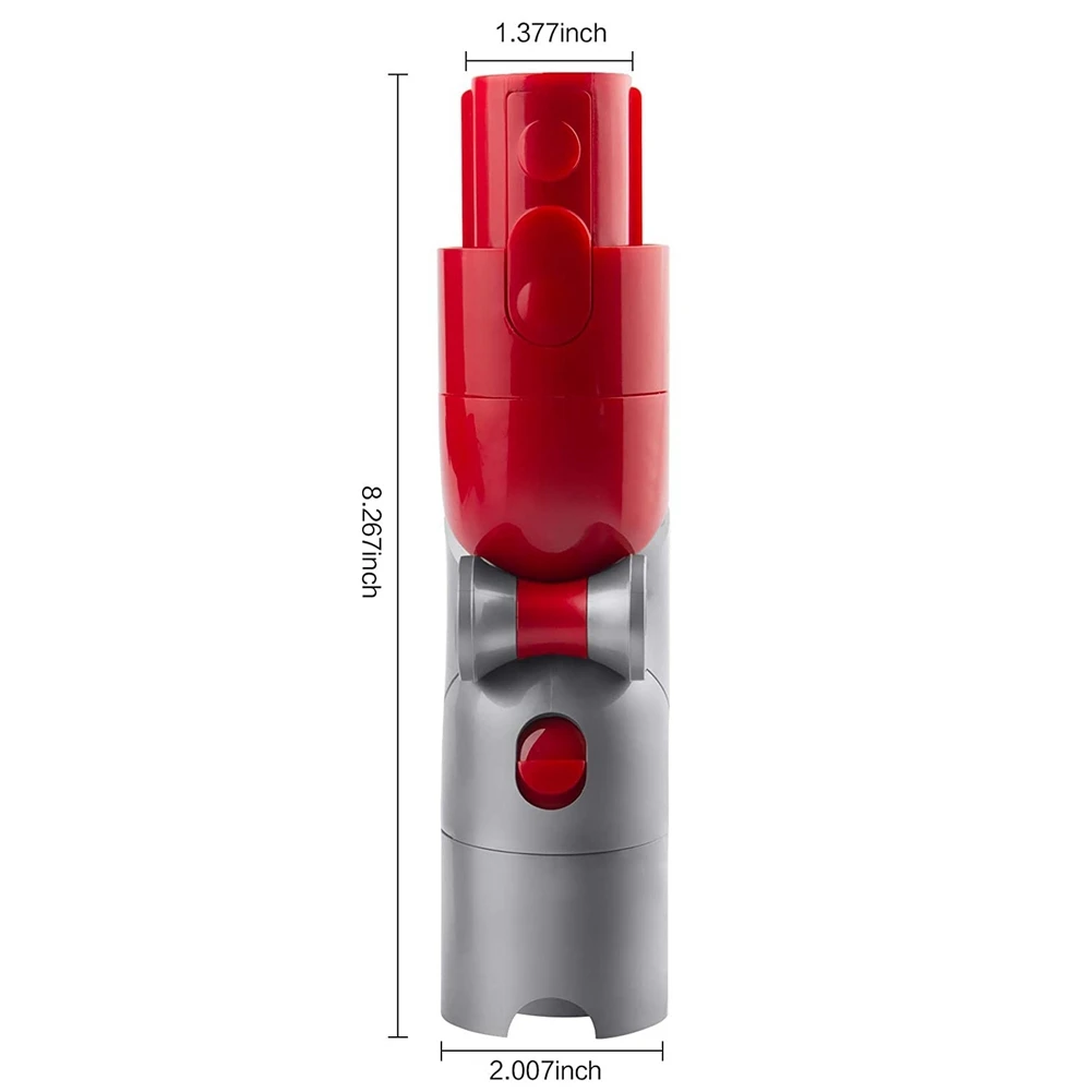 #78Q Bottom Adapter for Dyson V7 V8 V10 V11 V15 Quick Release Adaptor Tool,vacuum attachments,(ABS)