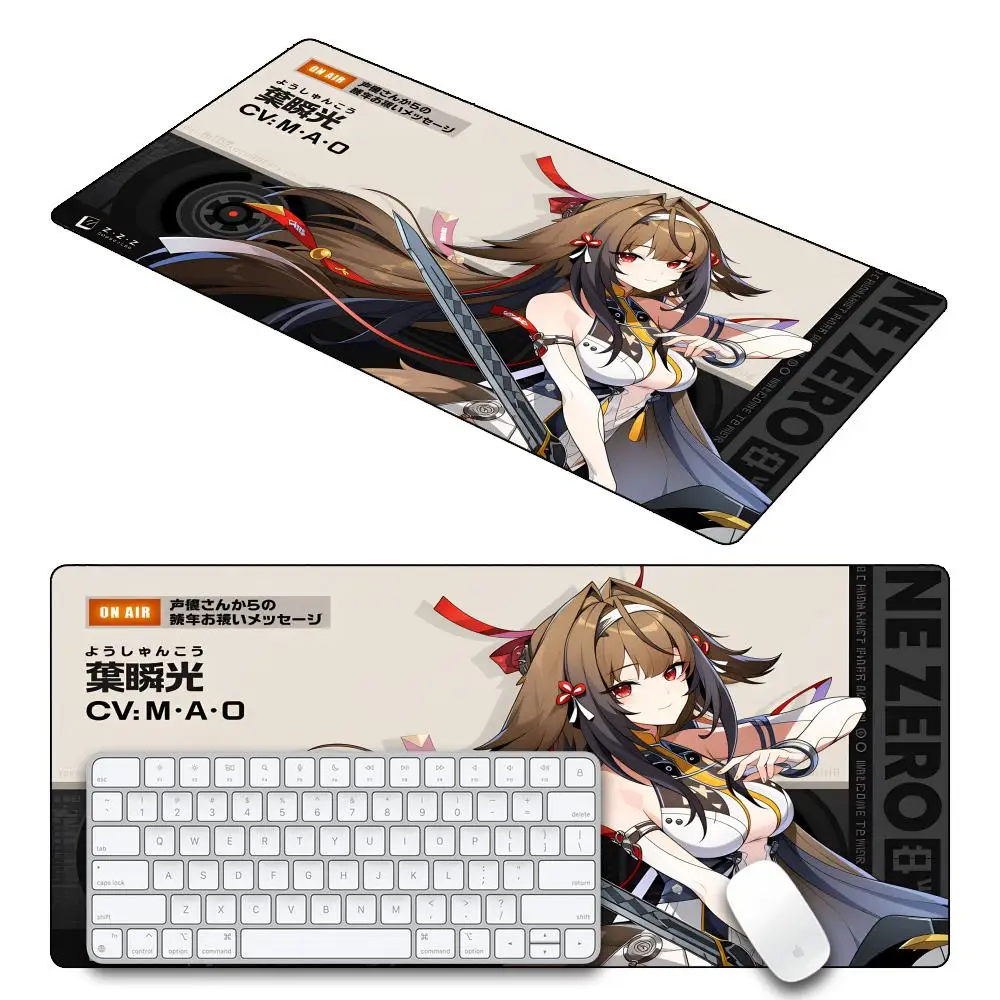 Large 900x400mm Zenless Zone Zero Mouse Pad ZZZ Ye Shunguang HYBXAXC Game Laptop Large Kawaii Anime