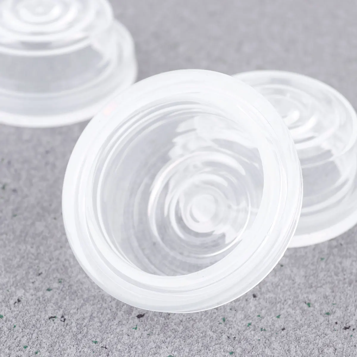 

4Pcs Manual Silicone Breast Pump Milk Suction Device For Breastfeeding Mothers Baby Feeding Accessory