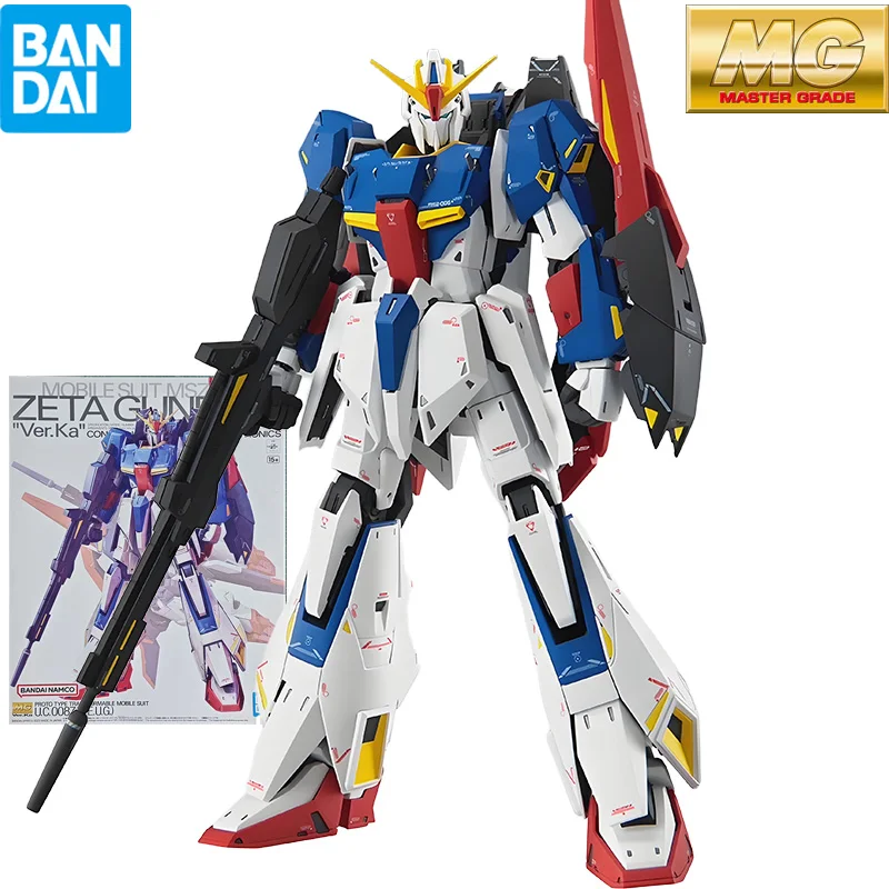 

Bandai оригинальная серия MG Master Grade MG219 Z Gundam Ver.Ka аниме фигурка в сборе фигурки модель игрушки Коллекционная модель