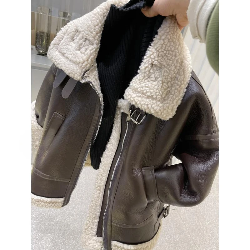 Korean Version Winter Coats 2023 Outerwear Girls Warm Fleece Jacket Baby Girls Jackets for Autumn Winter Children Clothing TY88