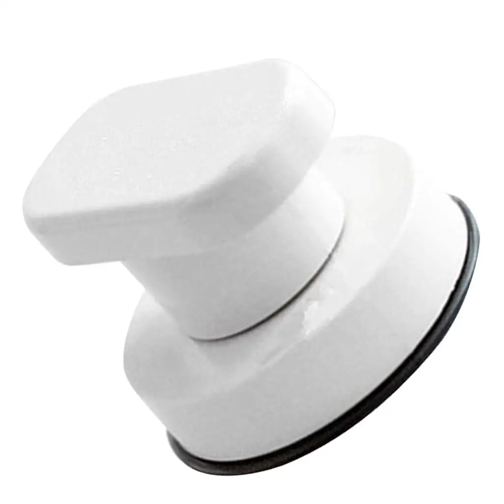 

Glass Door Knob Plastic Handle for Bathroom Quick Mounting Suitable for Office Interior Doors