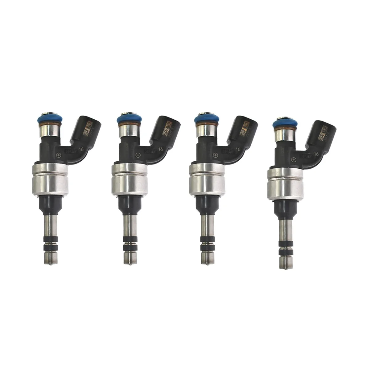 4Pcs Fuel Injectors for Buick LaCrosse 2.4L Regal Chevy Equinox Terrain 2.4L Malibu 2.4L 2011-2017 12633789 12633784