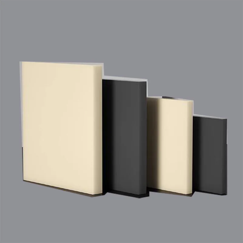 Beige Black ABS Styrene Plate Plastic Plates Sheet CNC Engeering Materials
