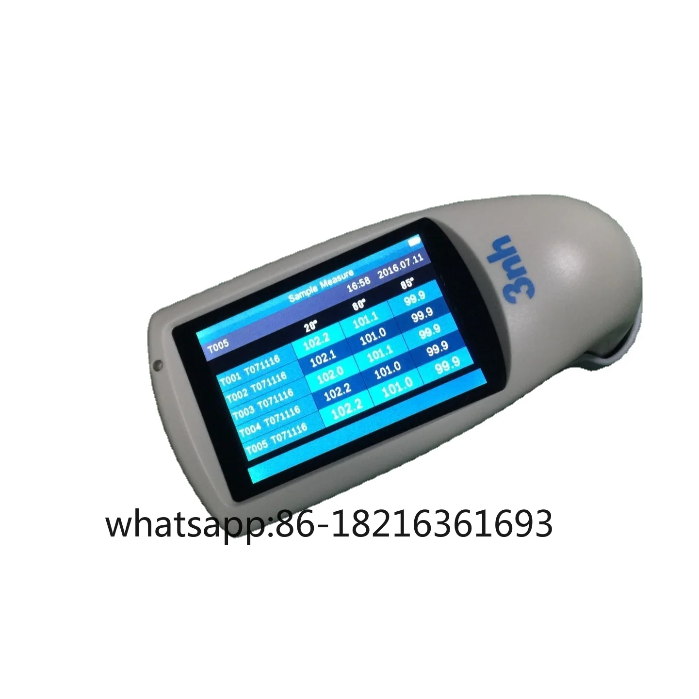 

1000gu 3nh HG268 Three Angle Precise Gloss Meter for Car Paint 20 60 85 degree