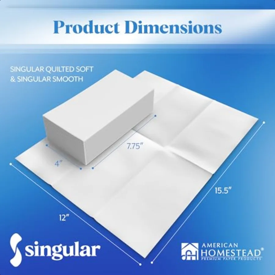 AMERICAN HOMESTEAD  Hand Towels for Bathroom White LinenLike Guest Napkins Ideal Paper Dinner Napkins or Bathroom Towels for Gu