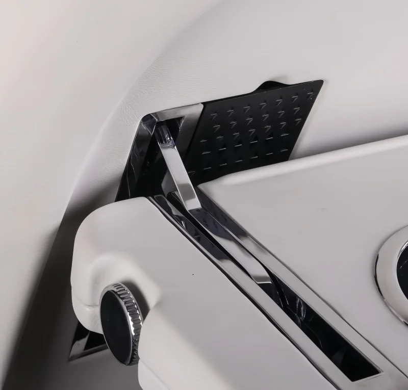 Car Multi Functional Rear Seat Small Table Panel Fit for Chery ICAR V23/V23S 2025-2026 Modified Car Tray Table Wireless Charging