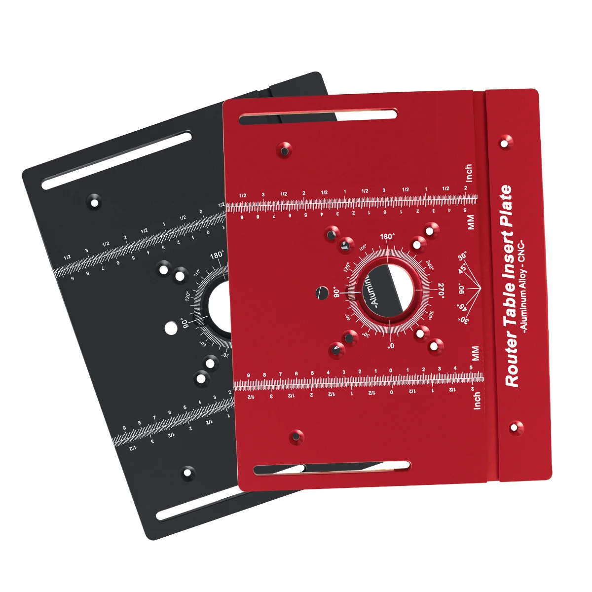 미터 및 인치 스트로크 스케일이 있는 라우터 리프트 및 플립 플레이트 키트, 마이터 게이지 펜스가 있는 알루미늄 합금 라우터 테이블 인셋 플레이트