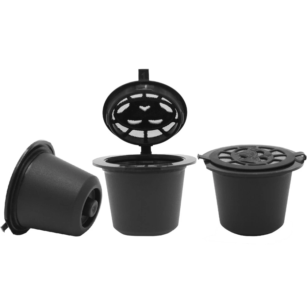 [SALE's DAY] Suitable For Nespresso Coffee Machine Stainless Steel Coffee Capsule Shell Reusable Filling Coffee Powder, 9PCS, Bl