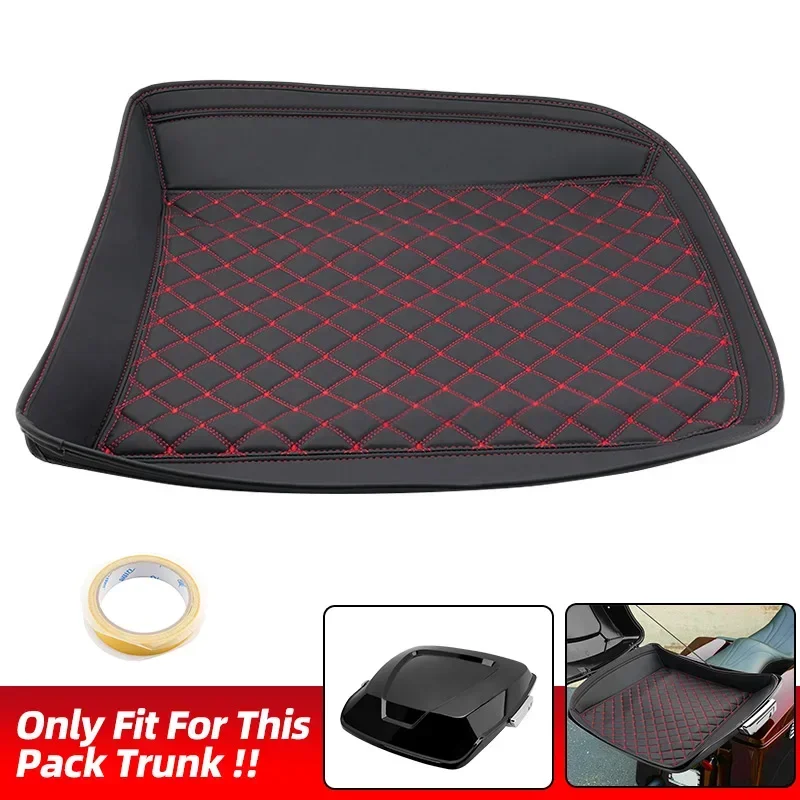 

Motorcycle Rear Trunk Tail Luggage Case Red Inside Liner Inner Lining For Harley Touring Road King Electra Street Glide 1997-Up