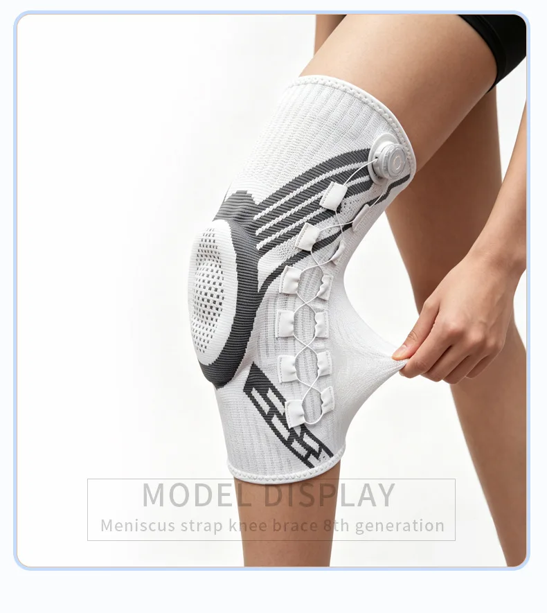 Professional Knee Brace Patella Support Joint Pain Relief Meniscus Support Compression Sleeve for Running Basketball Men Women