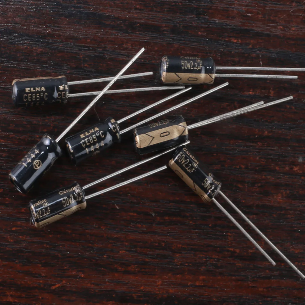 

Электролитический конденсатор ELNA Cerafine ROA 2,2 МФД 50 в мкФ 5x1 мм, 10 шт.