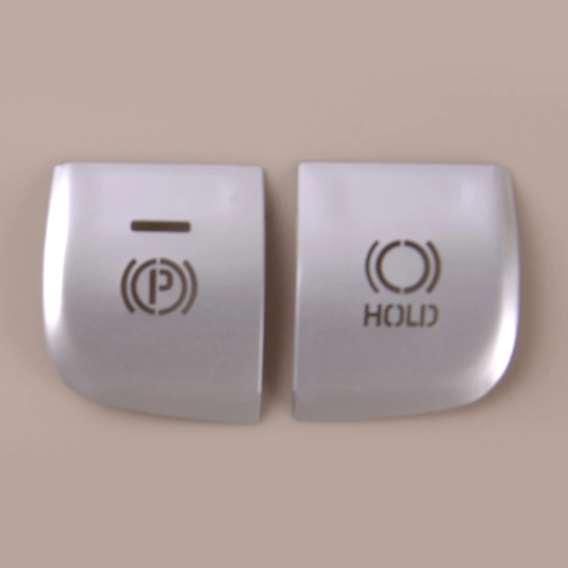 Silver Aluminium Alloy Auto Gear Parking Holding Function Button Trim Cover LHD Fit for Toyota Corolla 2019 2020 2021 2022 2023